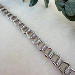 14K Özel Seri İç İçe Yaylı Bileklik (17+2 cm)