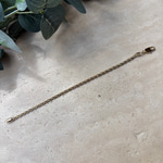 14K Özel Seri İnce Burgu Model Bileklik (18 cm)