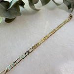 14K Özel Seri İnce Zincir Bileklik (17 cm)