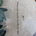 14K Özel Seri Kalp Figürlü Zirkon Taşlı Bileklik (17+2 cm)