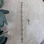 14K Özel Seri Kalp Figürlü Zirkon Taşlı Bileklik (17+2 cm)