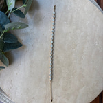 14K Özel Seri Kalpli Tamtur Bileklik (17+3 cm)