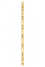 14K Özel Seri Labirent Model Zincir Bileklik (Gold) (17+2 cm)