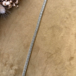 14K Özel Seri Mini Boncuk Zincir Detaylı Bileklik (17 cm)