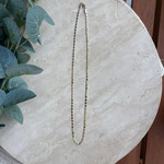 14K Özel Seri Oval Plaka Zincir Kolye