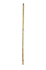 14K Özel Seri Oval Taşlı Başak Bileklik