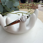14K Özel Seri Oval Taşlı Şık Kelepçe