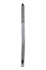 14K Özel Seri RLX Model Taşlı Silver Bileklik