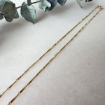 14K Özel Seri Şık Zincir Kolye (45 cm)