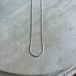 14K Özel Seri Şık Zincir Kolye (90cm)