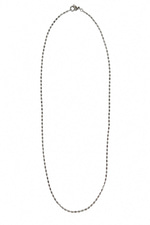 14K Özel Seri Silindir Zincir Silver Kolye (45 cm)