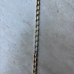 14K Özel Seri Sıra Damla Model Taşlı Bileklik (17+2 cm)