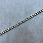 14K Özel Seri Sıra Damla Model Taşlı Bileklik (17+2 cm)