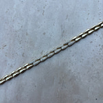 14K Özel Seri Sıra Damla Model Taşlı Bileklik (17+2 cm)