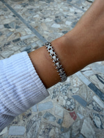 14K Özel Seri Taşlı Silver Bileklik