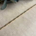 14K Özel Seri Top Detaylı Zarif Bileklik (18+3 cm)