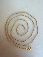 14K Özel Seri Yılan Zincir Kolye (60 cm)