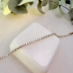 14K Özel Seri Zarif Su Yolu  Bileklik (17+2 cm)