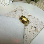 Altın Kaplama CRT Love Model Gold Yüzük