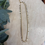 Altın Kaplama Yaprak Pullu Gold Zincir Kolye (45+5 cm)