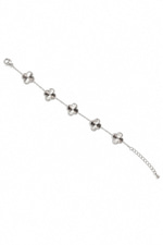 Altın Kaplama Yonca Silver Bileklik (17+5 cm)
