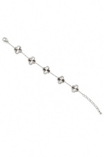 Altın Kaplama Yonca Silver Bileklik (17+5 cm)