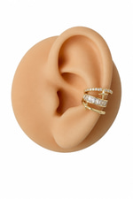 Baget Taş Kuzey Yıldızı Gold Earcuff