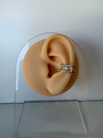 Baget Taşlı Gold Earcuff