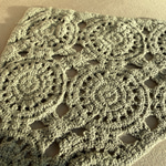 Çağla Yeşili Örgü Bandana 