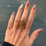 Çelik Spiral Ayarlanabilir Yüzük 