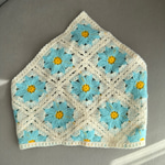 Çiçek Desenli Bandana