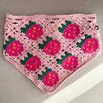 Çilek Desenli Bandana 