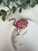 Flamingo Broş (Taşlı)