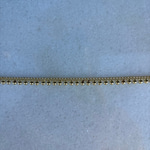 Gold Boncuklu Zincir Halhal