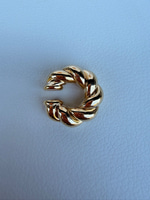 Gold Burgu Büyük C Earcuff