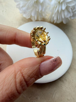 Gold Detaylı Boho Yüzük