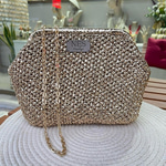 Gold İpli Burslu Clutch Çanta