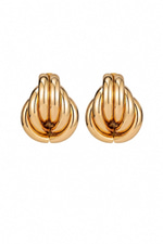 Gold Sarmal Küpe