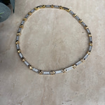 Gold X Detaylı Tamtur Kolye 