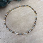 Gold X Detaylı Tamtur Kolye 