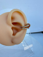 Halka Detaylı Taşlı Earcuff
