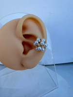 İnci Top Gold Earcuff