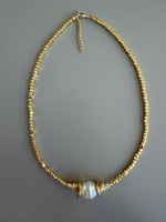 İncili Gold Kolye