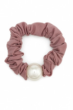 İncili Lastik Toka (Pembe)