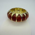 Kahve Gold Geometrik Bilezik