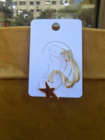 Kuyruklu Yıldız Gold Earcuff