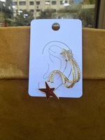 Kuyruklu Yıldız Gold Earcuff