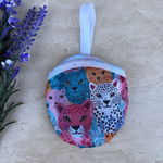 Leopar Desenli Yelpaze (Figürlü)