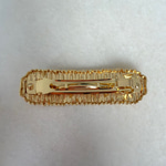 Mineli Çizgili Gold Metal Otomatik Toka 
