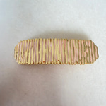Mineli Çizgili Gold Metal Otomatik Toka 
